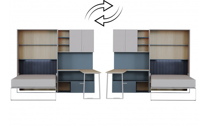 Gulta Flexi Bed Lumi RÓŻ ANTIK